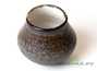 Vessel for mate (kalabas) # 26538, ceramic, 30 ml.