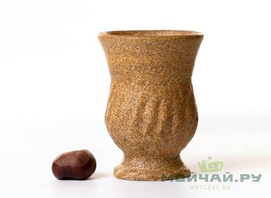 Сосуд для питья мате калебас # 26537 керамика 30 мл