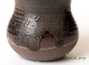 Vessel for mate (kalabas) # 26639, wood firing/ceramic