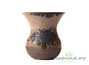 Vessel for mate (kalabas) # 26637, wood firing/ceramic