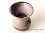 Vessel for mate (kalabas) # 26637, wood firing/ceramic