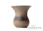 Vessel for mate (kalabas) # 26633, wood firing/ceramic