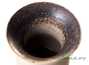 Vessel for mate (kalabas) # 26633, wood firing/ceramic