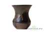 Vessel for mate (kalabas) # 26651, wood firing/ceramic