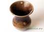 Vessel for mate (kalabas) # 26634, wood firing/ceramic
