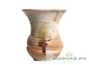 Сосуд для питья мате (калебас) # 26756, дровяной обжиг/керамика