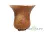 Vessel for mate (kalabas) # 26898, ceramic