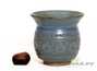 Vessel for mate (kalabas) # 26930, ceramic