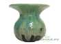 Vessel for mate (kalabas) # 27149, ceramic