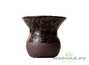Vessel for mate (kalabas) # 27404, wood firing/ceramic