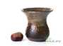 Vessel for mate (kalabas) # 27518, wood firing/ceramic