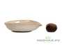 Tea presentation vessel # 27581, wood firing/ceramic/hand painting