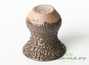 Vessel for mate (kalabas) # 27764, wood firing/ceramic