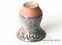 Vessel for mate (kalabas) # 27766, wood firing/ceramic