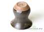 Vessel for mate (kalabas) # 27842, wood firing/ceramic