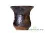 Vessel for mate (kalabas) # 27839, wood firing/ceramic