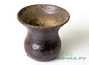 Vessel for mate (kalabas) # 27837, wood firing/ceramic
