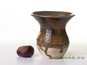 Vessel for mate (kalabas) # 27886, wood firing/ceramic