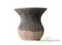 Vessel for mate (kalabas) # 27875, wood firing/ceramic
