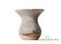 Vessel for mate (kalabas) # 27888, wood firing/ceramic