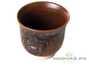 Cup # 27995, wood firing/ceramic/hand painting, 125 ml.