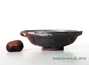 Tea presentation vessel # 28058, wood firing/ceramic/hand painting