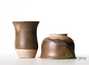 Aroma cup set # 28356, wood firing/ceramic, 50/35ml.