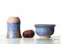 Aroma cup set # 28355, wood firing/ceramic, 40/40 ml.