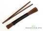 Set of accessories for a tea ceremony # 2839, wood/metal