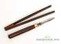 Set of accessories for a tea ceremony # 28395, wood/metal