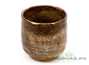 Kintsugi cup # 28403, ceramic, wood firing, 120 ml.