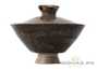 Gaiwan # 28927, ceramic, wood  firing, 85 ml.