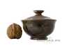 Gaiwan # 28935, ceramic, wood firing, hand painting, 88 ml.