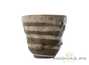 Cup # 28961, ceramic, wood firing, 118 ml.
