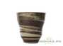 Cup # 28966, ceramic, wood firing, 88 ml.