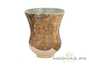 Сосуд для питья мате (калебас) # 29038, керамика, дровяной обжиг