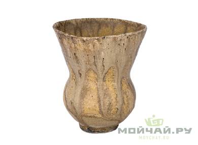 Сосуд для питья мате калебас # 29027 керамика дровяной обжиг