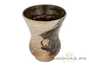Сосуд для питья мате (калебас) # 29082, дровяной обжиг, керамика