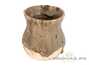 Vessel for mate (kalabas) # 29135, wood firing, ceramic