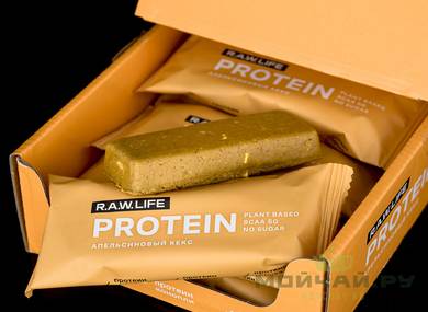 RAW LIFE Protein "Апельсиновый кекс"