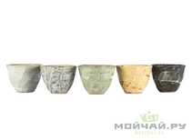 Набор из пяти пиал # 29216 керамика Япония
