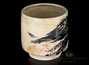 Cup # 29327, wood firing/ceramic/hand painting, 66 ml.