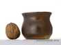 Сосуд для питья мате (калебас) # 29458, дровяной обжиг/керамика
