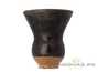 Сосуд для питья мате (калебас) # 29472, дровяной обжиг/керамика