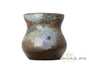 Vessel for mate (kalabas) # 29303, wood firing/ceramic