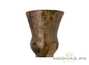 Сосуд для питья мате (калебас) # 29471, дровяной обжиг/керамика