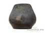 Vessel for mate (kalabas) # 29433, wood firing/ceramic