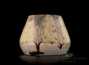 Сосуд для питья мате (калебас) # 29410, дровяной обжиг/керамика