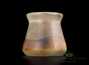 Сосуд для питья мате (калебас) # 29459, дровяной обжиг/керамика
