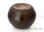 Vessel for mate (kalabas) # 29507, wood firing/ceramic